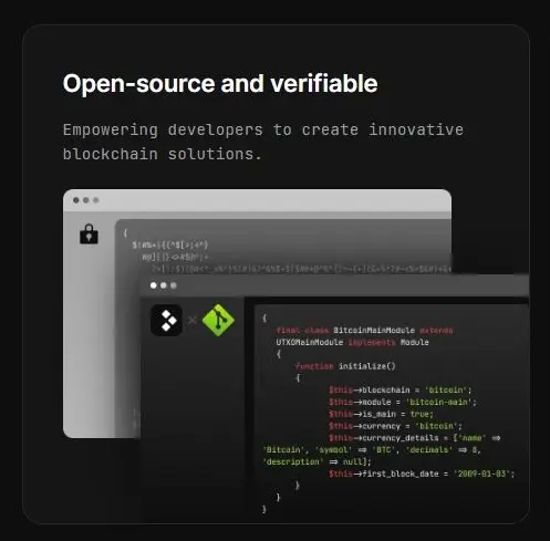 Open-source-and-verifiable Open-source-and-verifiable
