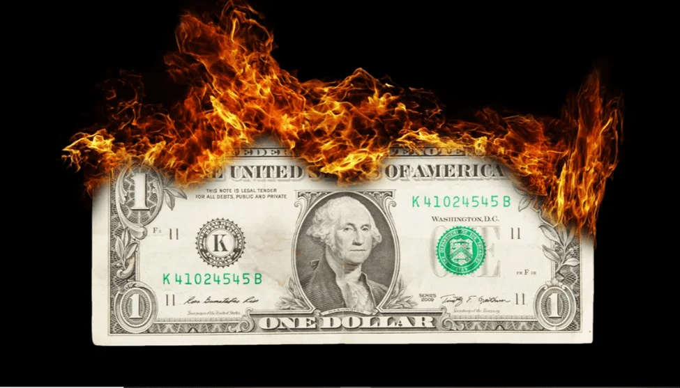 Burning Dollar