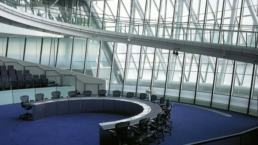 The City of London is the heart of financial transactions in London, much like Wall Street is to New York.